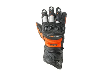 KTM GP Pro R3 Gloves - Black / Orange / White