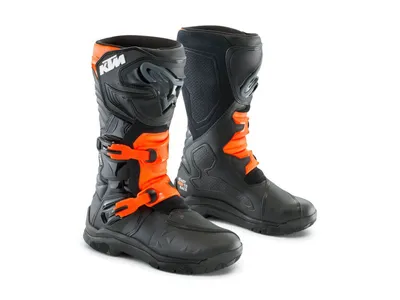 KTM Corozal Adventure Drystar Boots - Black / Orange