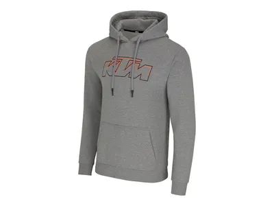 KTM Essential Hoodie - Light Grey Melange