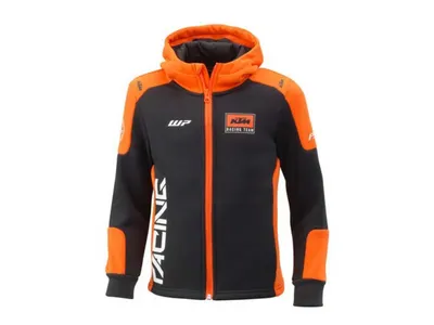 KTM Team Kids Zip Hoodie - Black / Orange