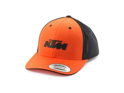 KTM Mechanic Curved Baseball Hat - Orange / Black