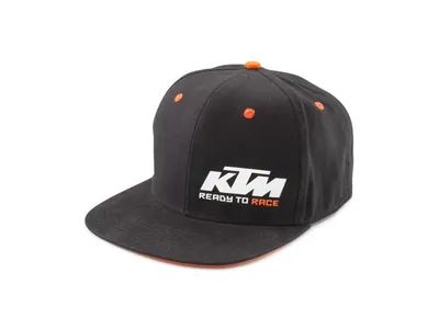 KTM Racing Team Snapback Hat - Black