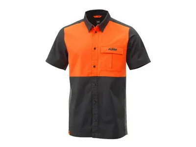 KTM Mechanic Shirt - Black / Orange