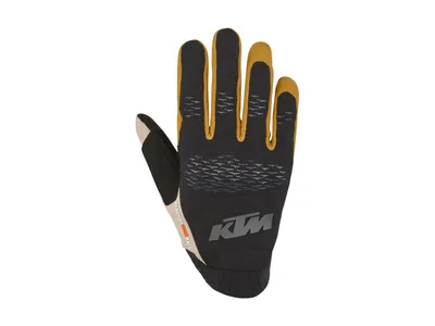 KTM Racetech Gloves - Black / Beige