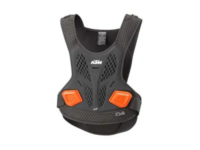 KTM Sequence Chest Protector - Black / Orange