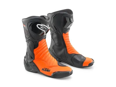 KTM SMX-6 V2 Boots - Black / Orange