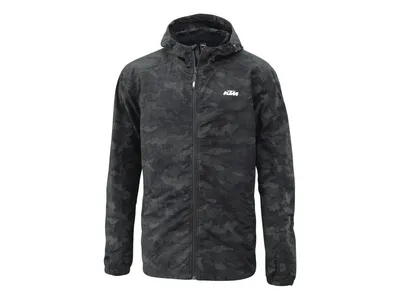 KTM Sparked Windbreaker Jacket - Black