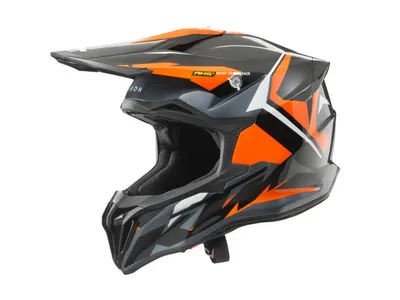 KTM Strycker Helmet - Grey / Orange