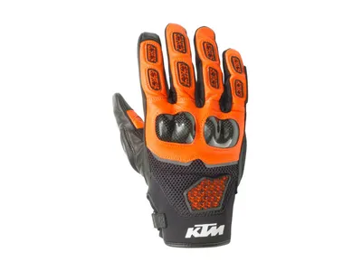 KTM Radical X V3 Gloves - Orange / Black