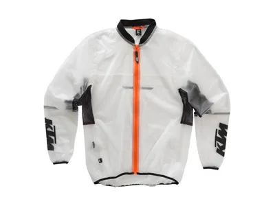 KTM Transparent Rain Over Jacket - Clear