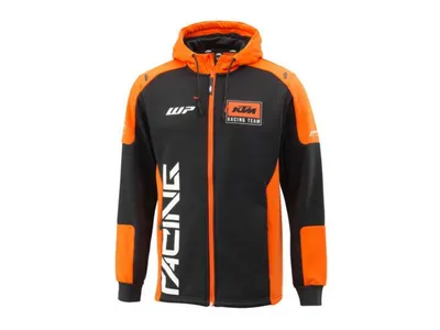 KTM Team Zip Hoodie - Black / Orange
