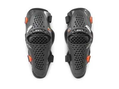 KTM SX-1 V2 Knee Protectors - Black