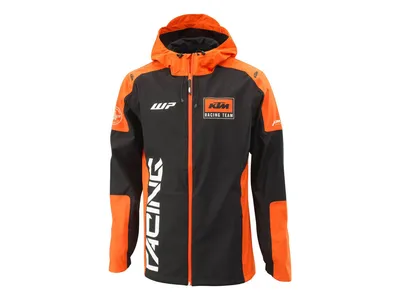 KTM Team Hardshell Jacket - Black / Orange