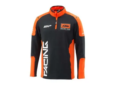 KTM Team Half-Zip Sweater - Black / Orange