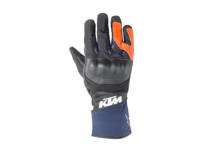 KTM Vast 2in1 Gore-Tex Gloves - Black / Blue / Orange