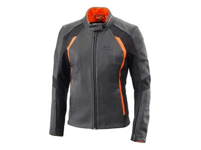 KTM Aspect V2 Women's Leather Jacket - Black
