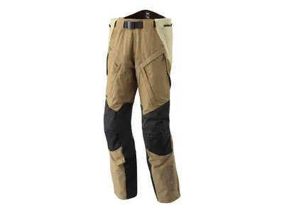 KTM Terra Adventure V2 Textile Trousers - Beige / Black