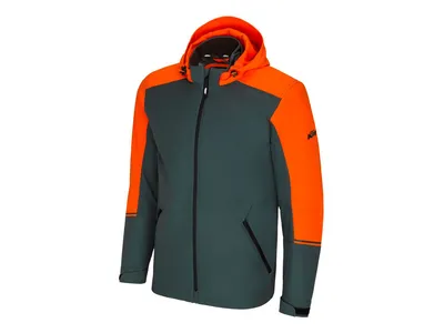 KTM Two 4 Ride V2 Textile Jacket - Green / Orange