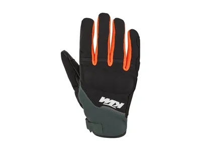 KTM Two 4 Ride V3 Gloves - Black / Green
