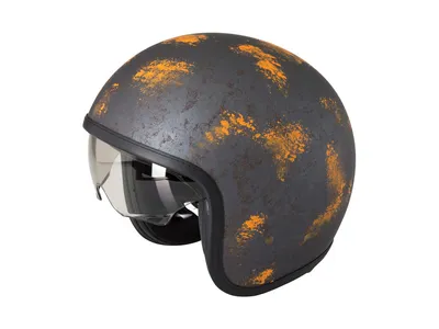 Duchinni D388 Vintage Helmet - Rust