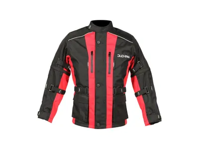 Duchinni Youth Jago Textile Jacket - Black / Red