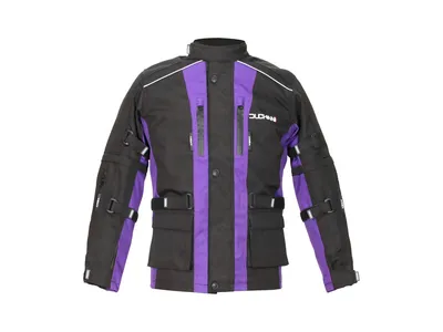 Duchinni Youth Jago Textile Jacket - Black / Purple