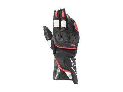 Alpinestars SP-2 V3 Gloves - Black / White / Bright Red