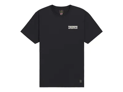 Triumph Hello Moto T-Shirt - Black