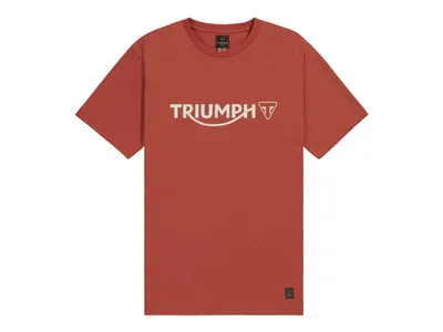 Triumph Cartmel Logo T-Shirt - Rust