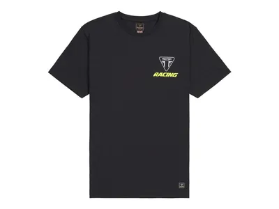 Triumph Racing Small Logo T-Shirt - Black