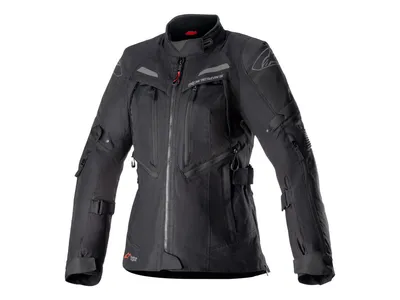 Alpinestars Stella Bogota Pro Drystar Textile Jacket - Black / Black