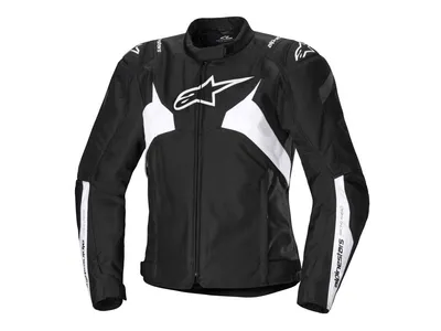 Alpinestars Stella T-Jaws V4 Waterproof Textile Jacket - Black / White