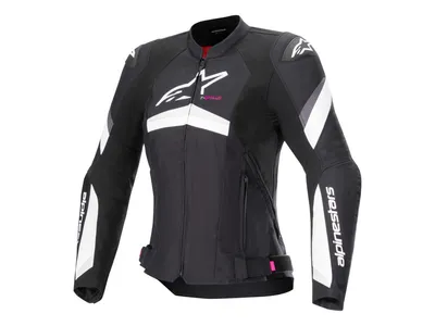 Alpinestars Stella T-GP Plus R V4 Textile Jacket - Black / White