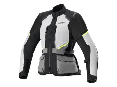 Alpinestars Stella Andes Air Drystar Textile Jacket - Ice Grey / Dark Grey / Black