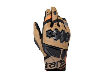 Alpinestars Belize V3 Drystar Gloves - Black / Gobi Brown / Sand