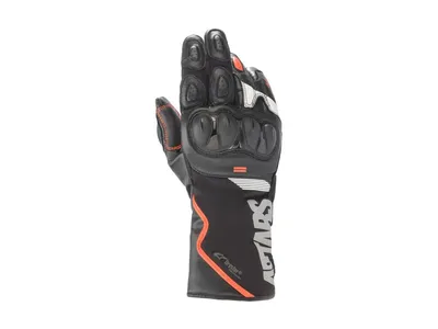 Alpinestars SP-365 Drystar Gloves - Black / Red Fluo / White