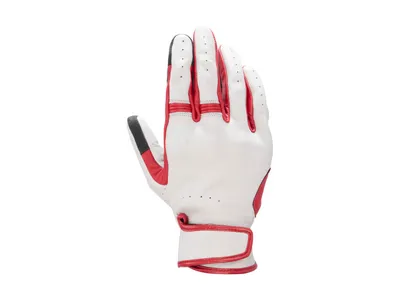 Alpinestars Dyno Gloves - Ecru / Ruby Red