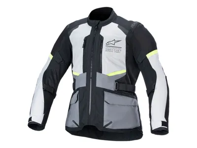 Alpinestars Andes Air Drystar Textile Jacket - Ice Grey / Dark Grey / Black