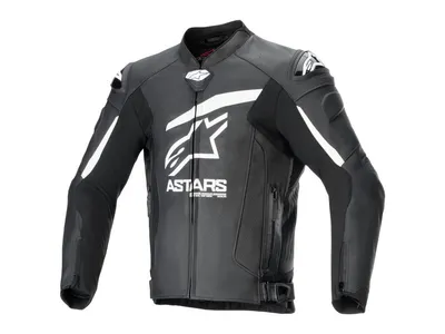 Alpinestars GP Plus R V4 Airflow Leather Jacket - Black / White