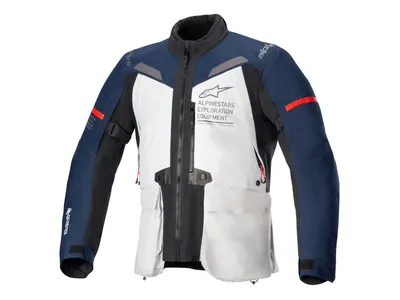 Alpinestars ST-7 2L Gore-Tex Textile Jacket - Ice Grey / Dark Blue / Black