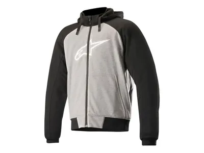 Alpinestars Chrome Sport Textile Hoodie - Melange Grey / Black