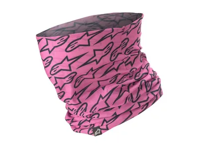 Alpinestars Neck Tube - Fuchsia / Black