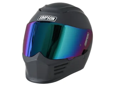 Simpson Speed Helmet - Solid Matt Black