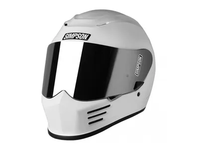 Simpson Speed Helmet - Solid White