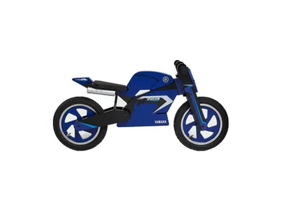 Yamaha R9 Kids Wooden Balance Bike - Blue