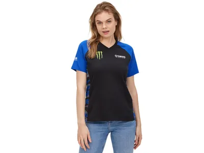 Yamaha Monster Energy Factory MXGP Team Women's Replica T-Shirt - Black / Blue