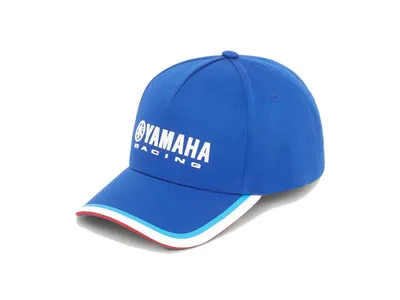 Yamaha Paddock Blue Motocross Baseball Hat - Blue / White