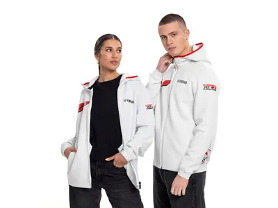 Yamaha 70th Anniversary Hoodie - Broken White