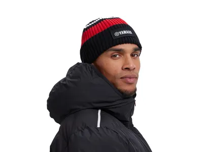 Yamaha Revs Beanie - Black / Red