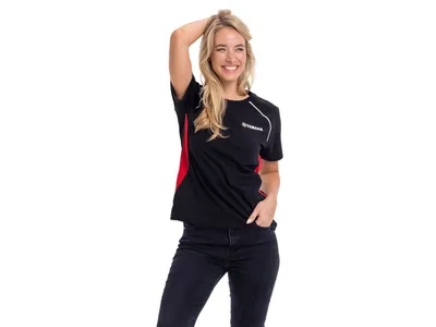 Yamaha Revs Women's T-Shirt - Black / Red